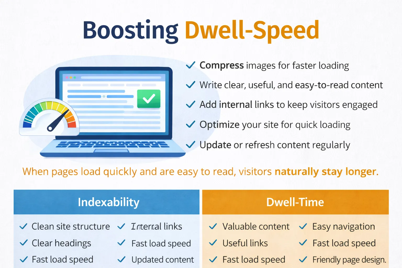 Boosting Dwell-Speed